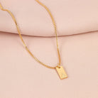 Trendy Minimalist Casual Necklace Letter Alloy Plating Women's Necklace-Bijou Crush