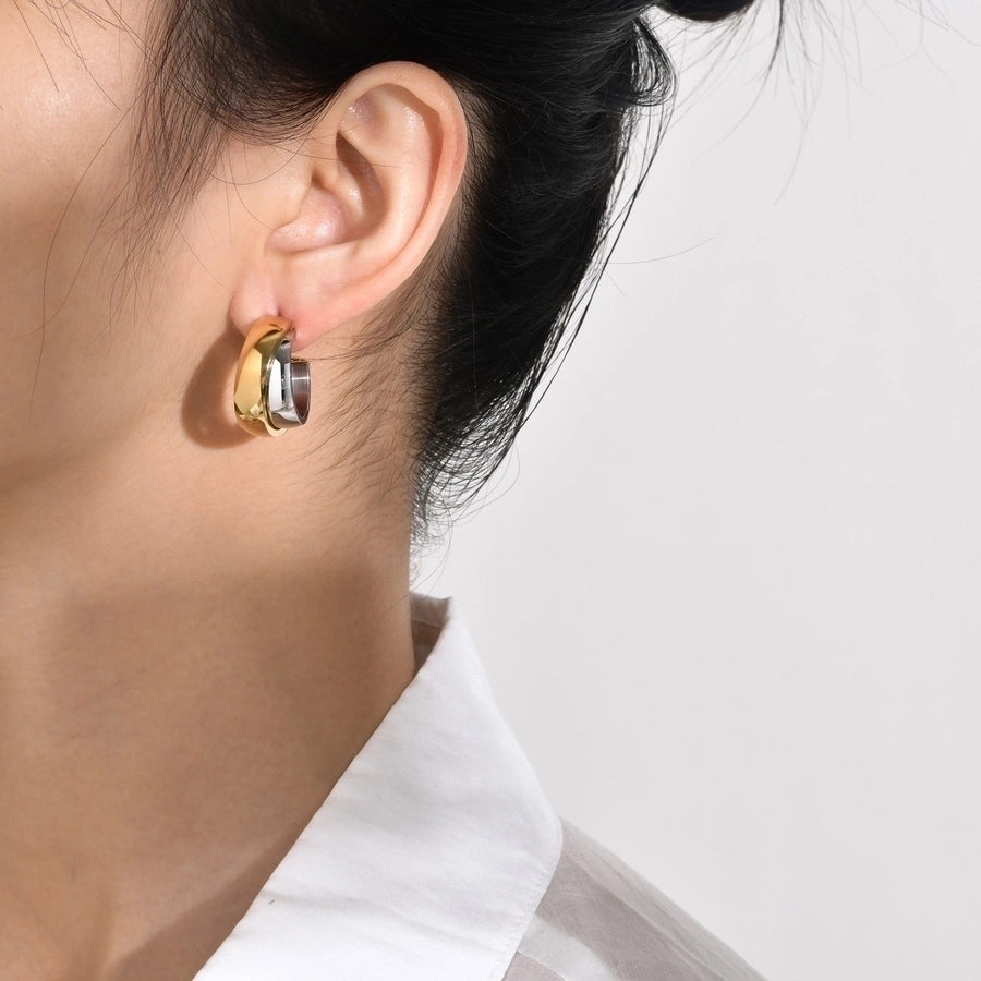 Bold Color Block Earrings – Everyday Luxe-Bijou Crush