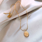 Letter Pendant 18K Gold-Plated Stainless Steel Chic-Bijou Crush