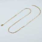 Geo Glam Necklace – 304 Stainless Steel with 18K Gold-Plated Shine-Bijou Crush