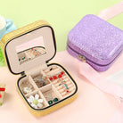 Double-Layer Jewelry Storage Box Simple Earrings Hairpin Necklace Compartment Storage Box Jewelry-Bijou Crush