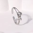 Sweet Love 18K Gold Plated Open Ring – 304 Stainless Steel-Bijou Crush