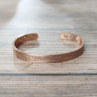 Copper Magnetic Unisex Bangle Bracelet-Bijou Crush