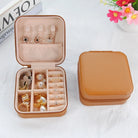 Simple Style Solid Color Leather Jewelry Boxes-Bijou Crush