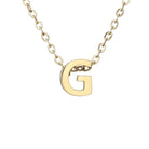 Letter Stainless Steel Titanium Plating Necklace-Bijou Crush
