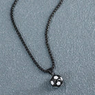 Casual Basketball Football Stainless Steel Enamel Unisex Pendant Necklace-Bijou Crush