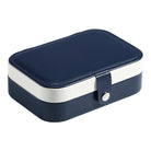 Retro Solid Color Leather Jewelry Box-Bijou Crush