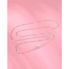 925 Sterling Silver Cable Chain Box Chain Solid Color Necklace-Bijou Crush
