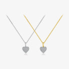925 Sterling Silver Zircon Geometric Pendant Necklace-Bijou Crush