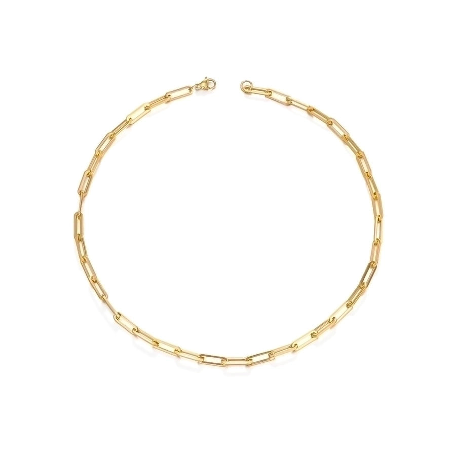 Minimalist Stainless Steel Necklace – 304 Stainless Steel Sleek Design-Bijou Crush