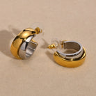Bold Color Block Earrings – Everyday Luxe-Bijou Crush
