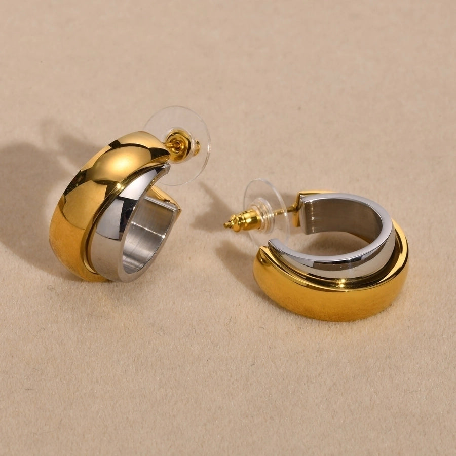 Bold Color Block Earrings – Everyday Luxe-Bijou Crush