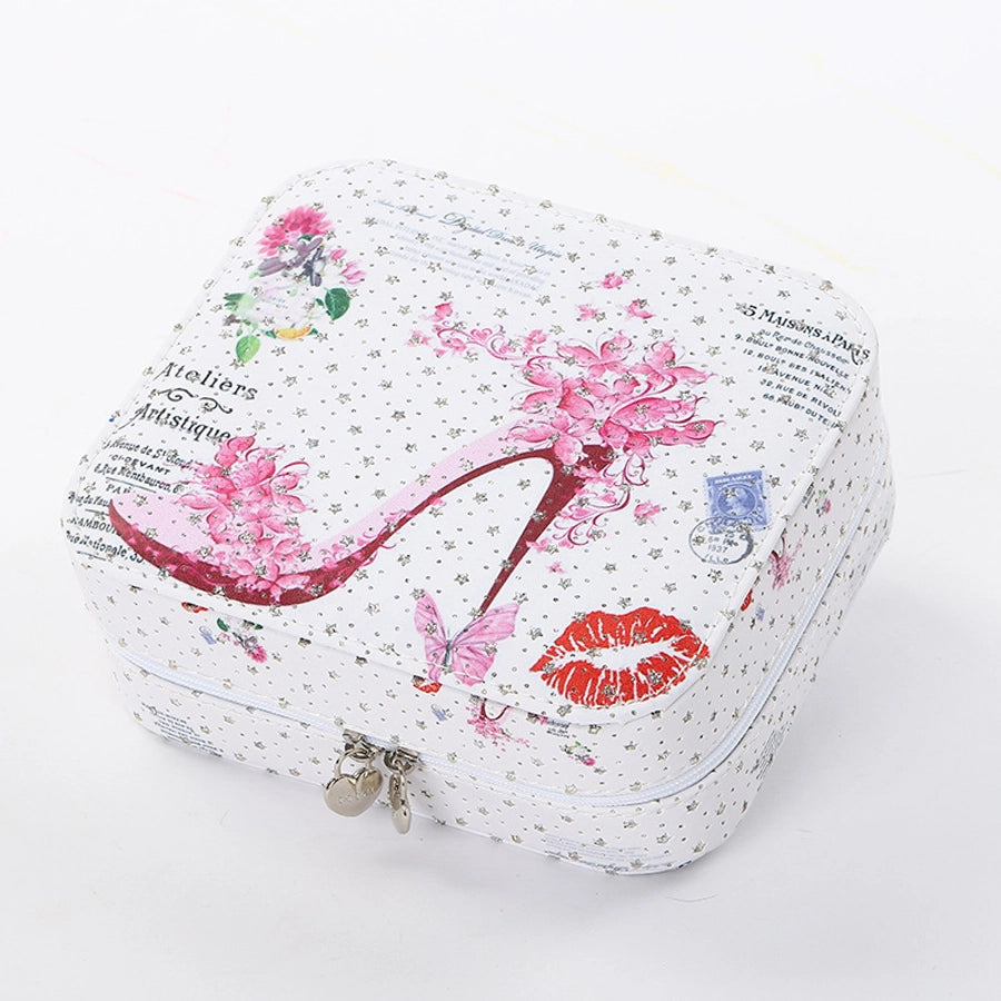 Double-Layer Jewelry Storage Box Simple Earrings Hairpin Necklace Compartment Storage Box Jewelry-Bijou Crush