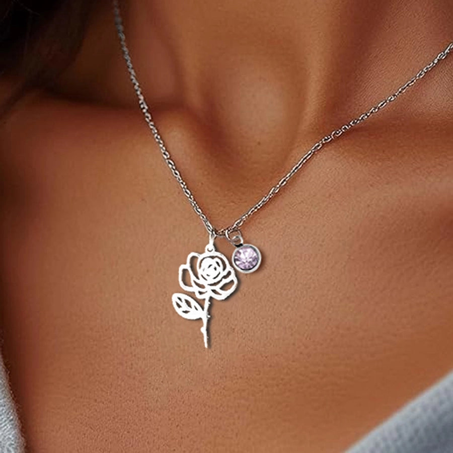 French-Inspired Pendant Necklace – Timeless 304 Stainless Steel Charm-Bijou Crush