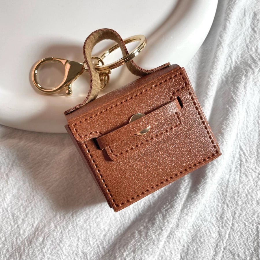 Aesthetic Block Mini Keychain – Minimalist Everyday Accessory-Bijou Crush