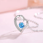 Heartfelt Silver Necklace – 925 Sterling Silver Pendant with Timeless Charm-Bijou Crush