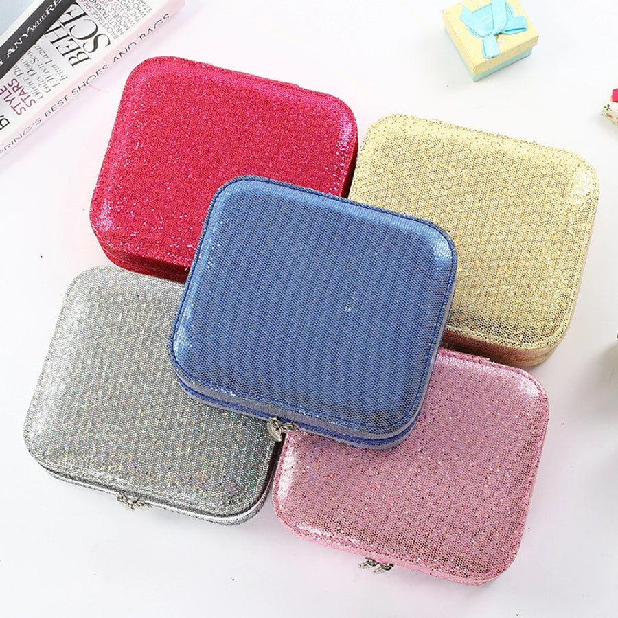 Double-Layer Jewelry Storage Box Simple Earrings Hairpin Necklace Compartment Storage Box Jewelry-Bijou Crush