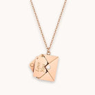 Fashion Envelope Stainless Steel Titanium Plating Pendant Necklace-Bijou Crush