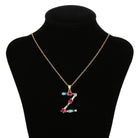 Copper Letter Copper Necklaces-Bijou Crush