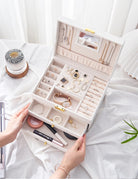 Three-layer Drawer Multi-function Storage Jewelry Box-Bijou Crush