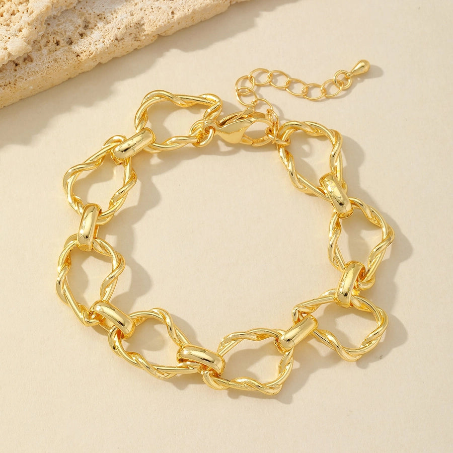 Effortless Elegance in a Unique 18K Gold-Plated Copper Necklace-Bijou Crush