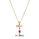 Copper Letter Copper Necklaces-Bijou Crush