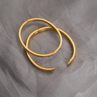 Simple Style Geometric Solid Color 304 Stainless Steel Gold Plated Bangle-Bijou Crush