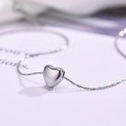18K Gold Sweetheart Pendant - Stainless Steel Drip with Major Heart Energy-Bijou Crush