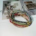 Fashion Round Beaded Natural Stone Knitting Bracelet-Bijou Crush