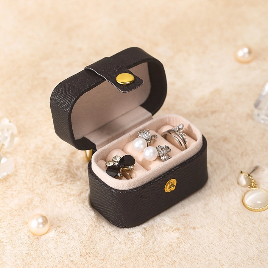 1 Piece Pu Leather Casual Solid Color Jewelry Boxes-Bijou Crush