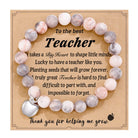 Commute Heart Shape Mixed Materials Handmade Bracelet-Bijou Crush