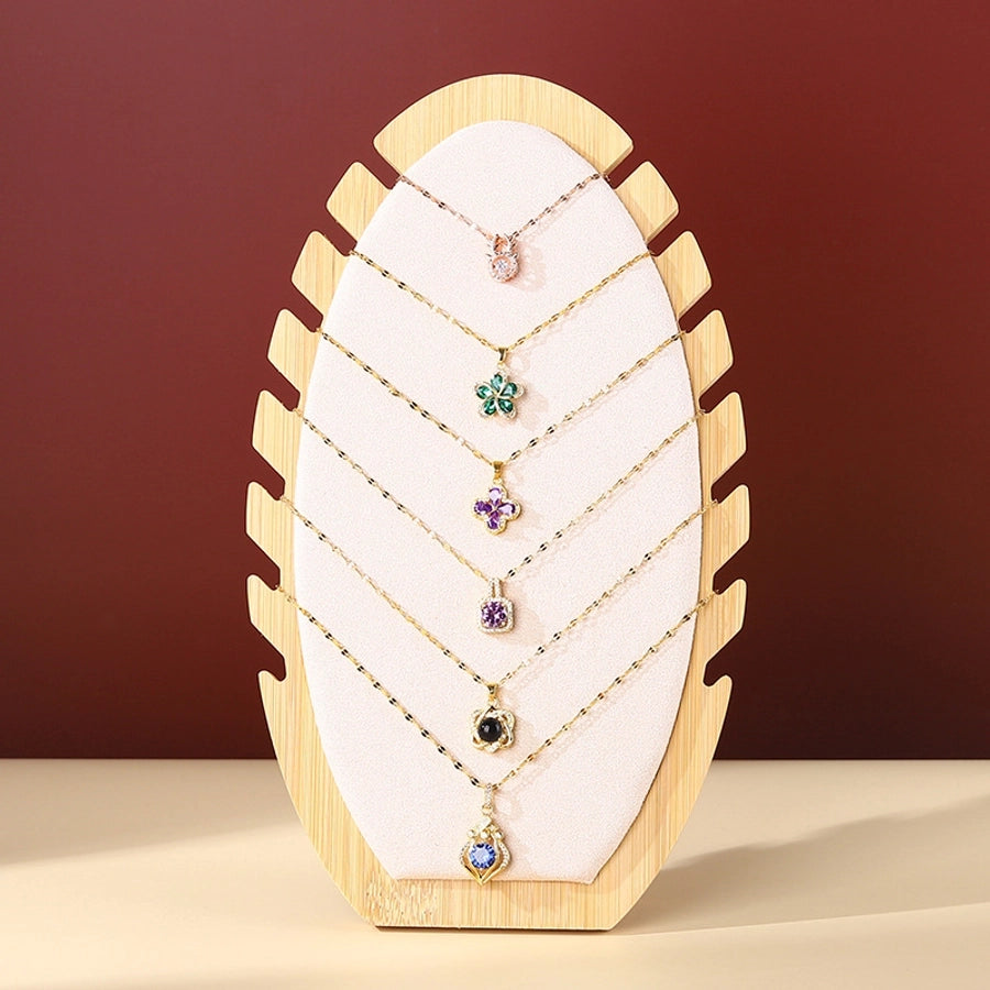 Modern Style Artistic Geometric Solid Wood Jewelry Rack-Bijou Crush