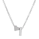Love 26 English Alphabet Simple Alloy Necklace-Bijou Crush
