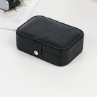 Simple Style Solid Color Leather PU Jewelry Boxes-Bijou Crush