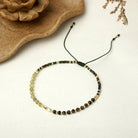 Fashion Round Beaded Natural Stone Knitting Bracelet-Bijou Crush
