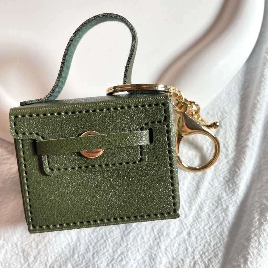 Aesthetic Block Mini Keychain – Minimalist Everyday Accessory-Bijou Crush