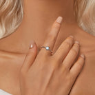 Natural Stone Tortoise Open Ring-Bijou Crush