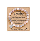 Commute Heart Shape Mixed Materials Handmade Bracelet-Bijou Crush