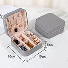 Simple Style Solid Color Leather Jewelry Boxes-Bijou Crush
