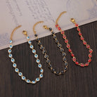 Copper 18K Gold Plated Fashion Eye No Inlaid Bracelets-Bijou Crush