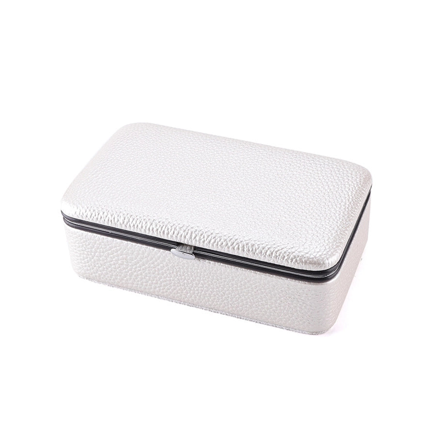 Retro Solid Color Leather PU Jewelry Boxes-Bijou Crush
