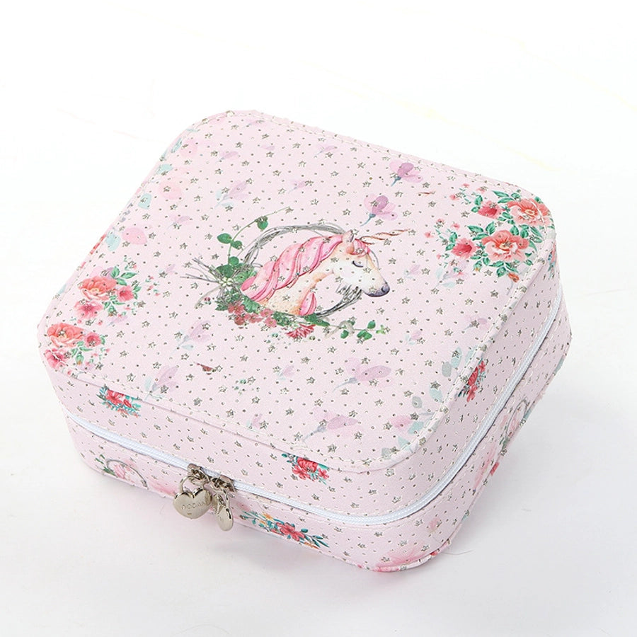 Double-Layer Jewelry Storage Box Simple Earrings Hairpin Necklace Compartment Storage Box Jewelry-Bijou Crush