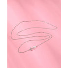 925 Sterling Silver Cable Chain Box Chain Solid Color Necklace-Bijou Crush