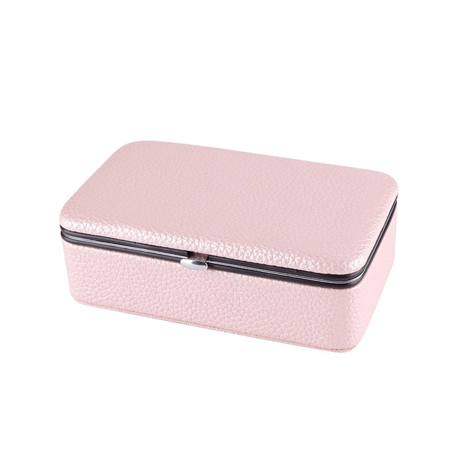 Retro Solid Color Leather PU Jewelry Boxes-Bijou Crush