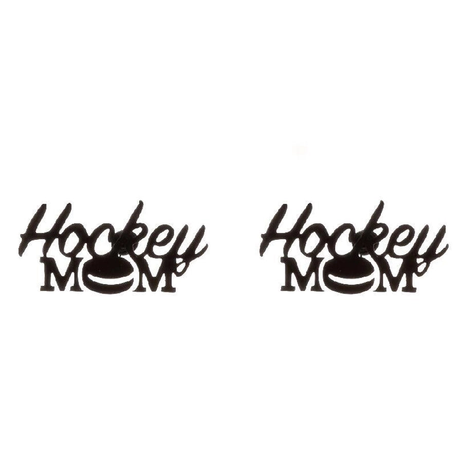 Fashion Letter Skates Ball Stainless Steel Plating Ear Studs-Bijou Crush