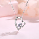 Heartfelt Silver Necklace – 925 Sterling Silver Pendant with Timeless Charm-Bijou Crush