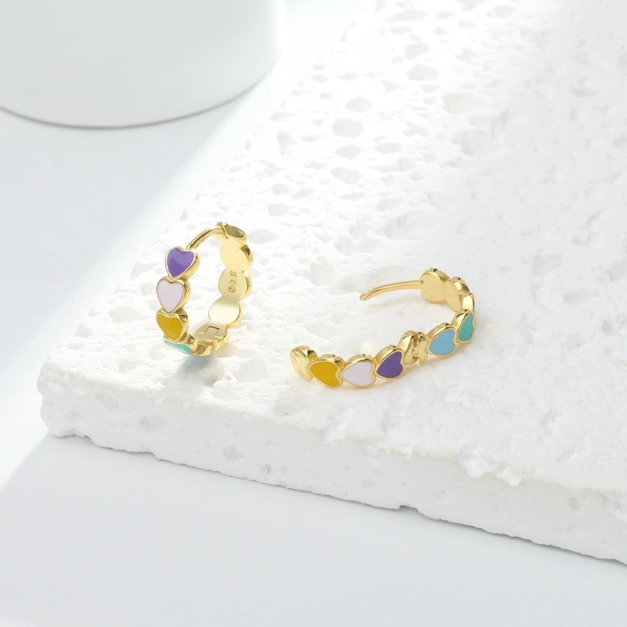 Heartthrob Sterling Silver Earrings – Sweet and Stylish-Bijou Crush