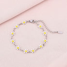 Basic Flower Stainless Steel 18K Gold Plated None Bracelets-Bijou Crush