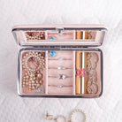Retro Solid Color Leather PU Jewelry Boxes-Bijou Crush