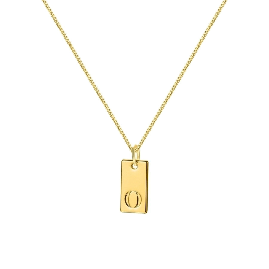 Trendy Minimalist Casual Necklace Letter Alloy Plating Women's Necklace-Bijou Crush